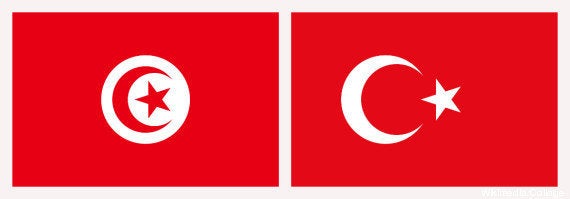 Les Drapeaux De La Tunisie Et De La Turquie Confondus Par Le Service De Presse De L Elysee Le Huffpost