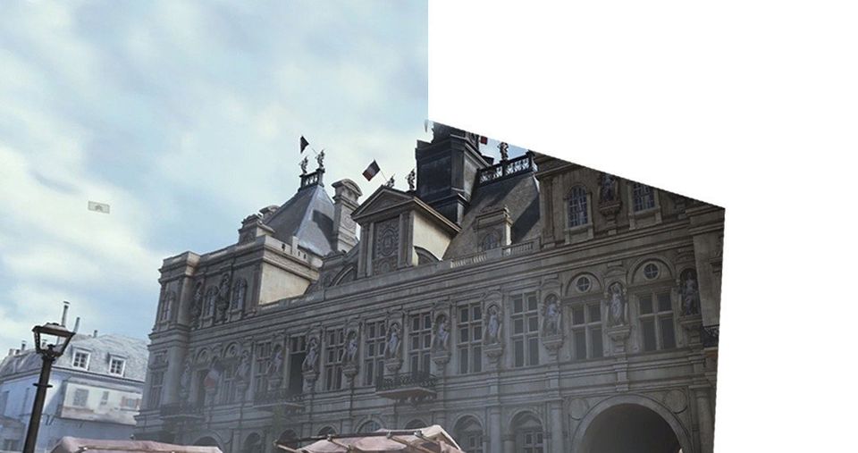 PHOTOS. Assassin's Creed Unity : Découvrez le Paris du 18e siècle dans le jeu vidéo et comparez-le avec...