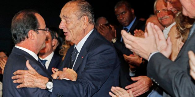 Jacques Chirac et François Hollande à nouveau réunis ce vendredi