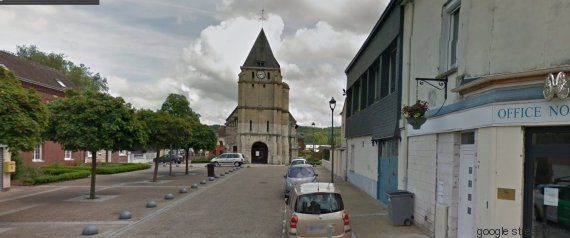 Prise d'otages dans une église de Saint-Etienne-du-Rouvray en Seine-Maritime, le prêtre tué par des terroristes...