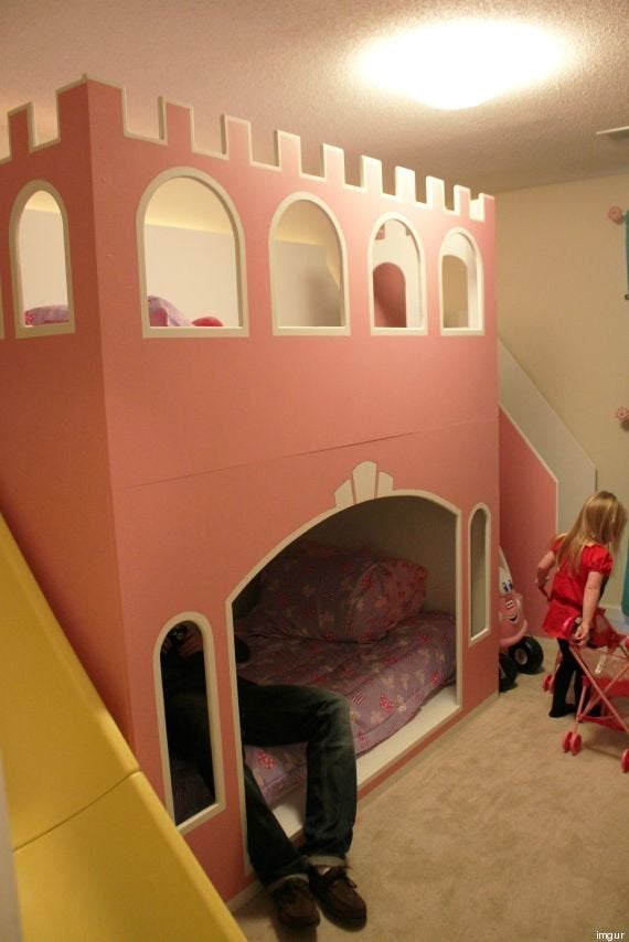 Photos Un Vrai Lit De Princesse Pour Ses Filles Le Huffpost Photos Un Vrai Lit De Princesse Pour Ses Filles Le Huffpost