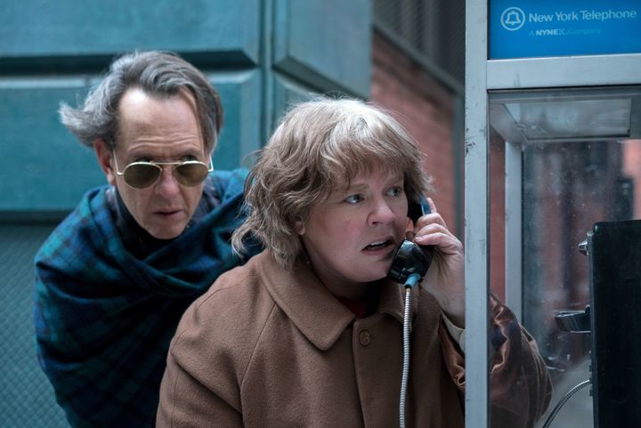 Richard and Melissa in Can You Ever Forgive Me?