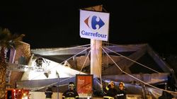 200 m2 de toiture s'effondrent à l'entrée d'un Carrefour : deux blessés