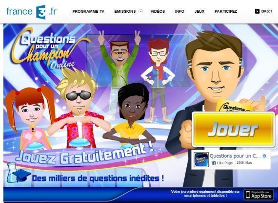 PHOTOS. Julien Lepers a aussi été remplacé par Samuel Étienne de "Questions un champion online" | Le HuffPost