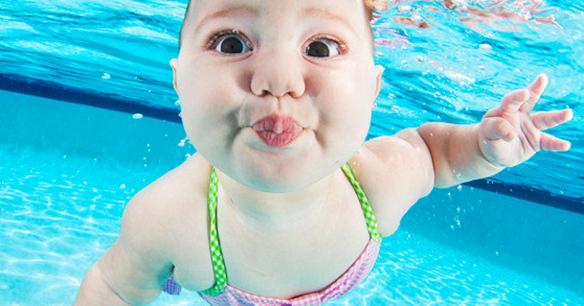 Photos 13 Bebes Photographies Sous L Eau Pour Leur Premiere Apnee Le Huffpost