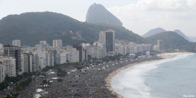 PHOTOS. Rio de Janeiro: le pape François célèbre la fin des JMJ devant 3 millions de fidèles sur la plage...