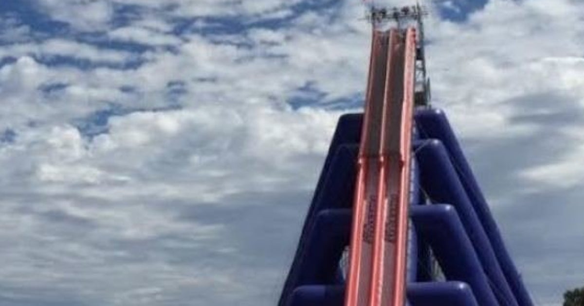 VIDÉO. Voici le plus haut toboggan aquatique gonflable du monde Le