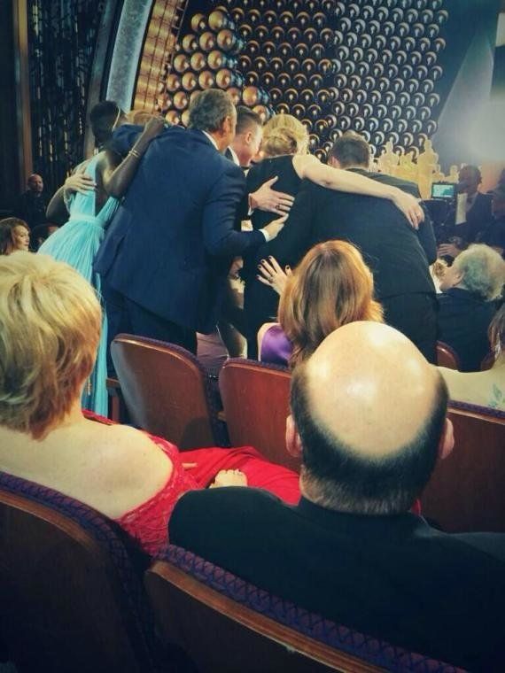 Oscars 2014: un selfie d'Ellen DeGeneres pendant la cérémonie bat des records sur