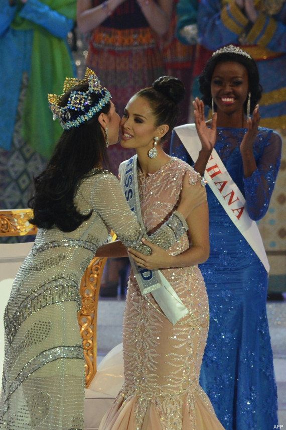 PHOTOS. Miss Monde: Miss Philippines, Megan Young, couronnée, la Française Marine Lorphelin