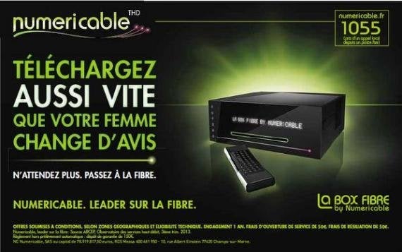 Télécharger gratuitement Images Photos Numericable La Pub Sexiste Pour La Fibre Premier Bad actualisé par