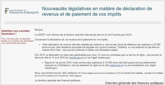 La Télédéclaration Des Impôts Est Désormais Obligatoire Pour Les