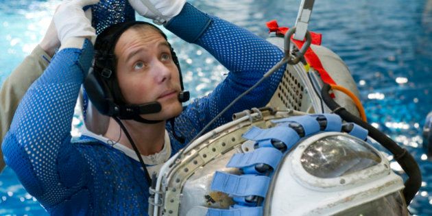Un astronaute français, Thomas Pesquet, dans l'espace en