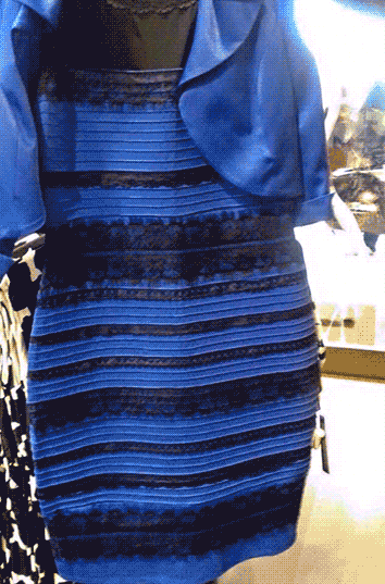 De quelle couleur est cette robe: bleue et noire? blanche et dorée? Tout dépend de la façon dont notre...