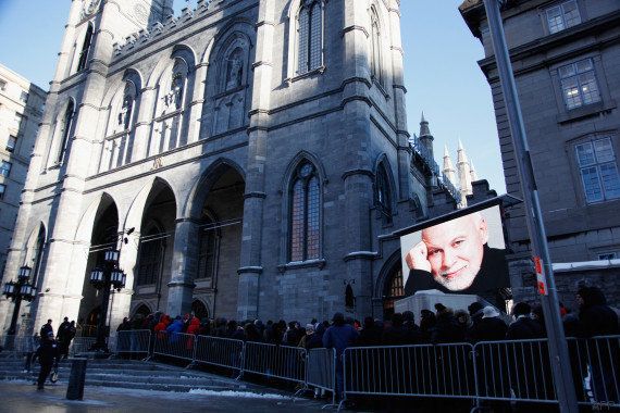 PHOTOS. Funérailles nationales, foule... Montréal a vu les choses en grand pour René