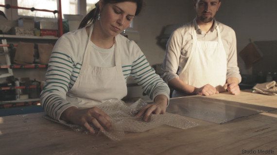 PHOTOS. Deux Italiens ont créé un verre absolument étonnant inspiré du papier