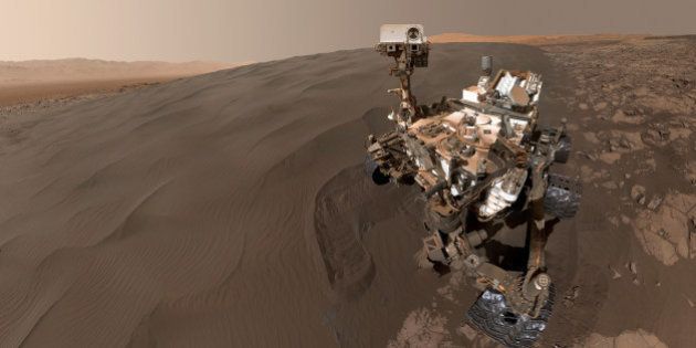 Une photo interactive pour voir Mars à travers les yeux de