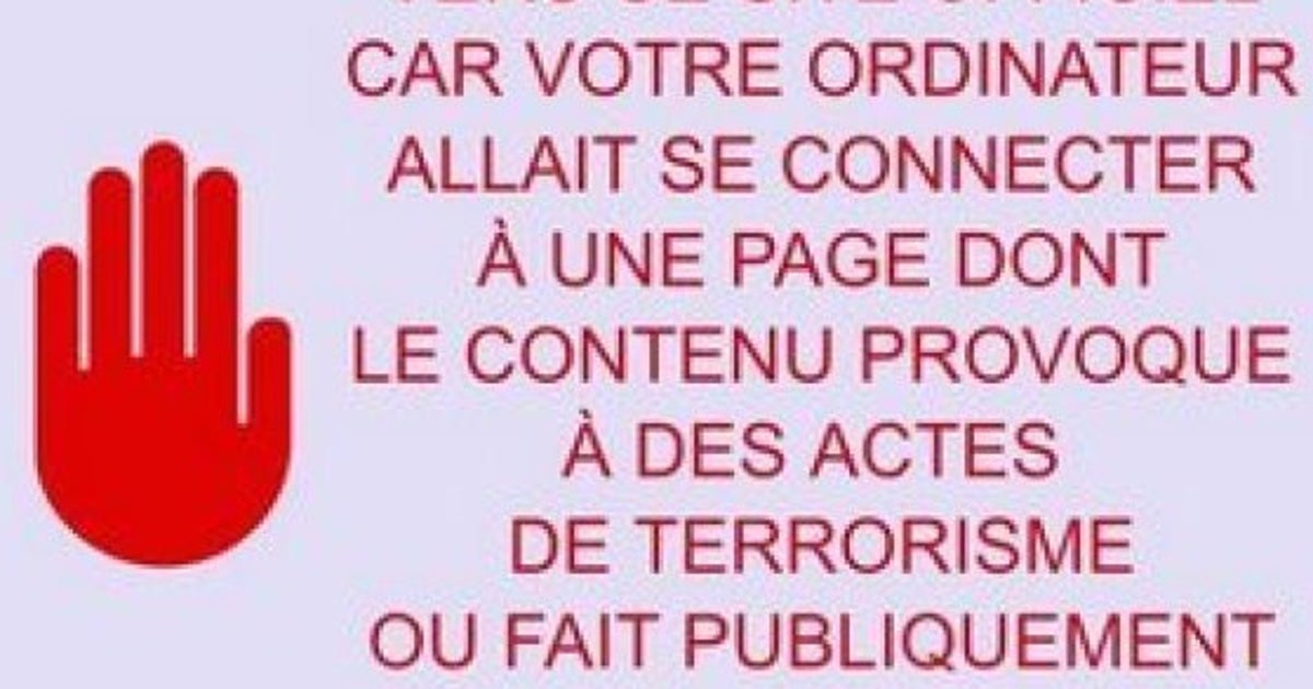 Cinq sites bloqués pour apologie du terrorisme annonce le ministère de l'Intérieur Le Cinq sites bloqués pour apologie du terrorisme annonce le ministère de l'Intérieur Le