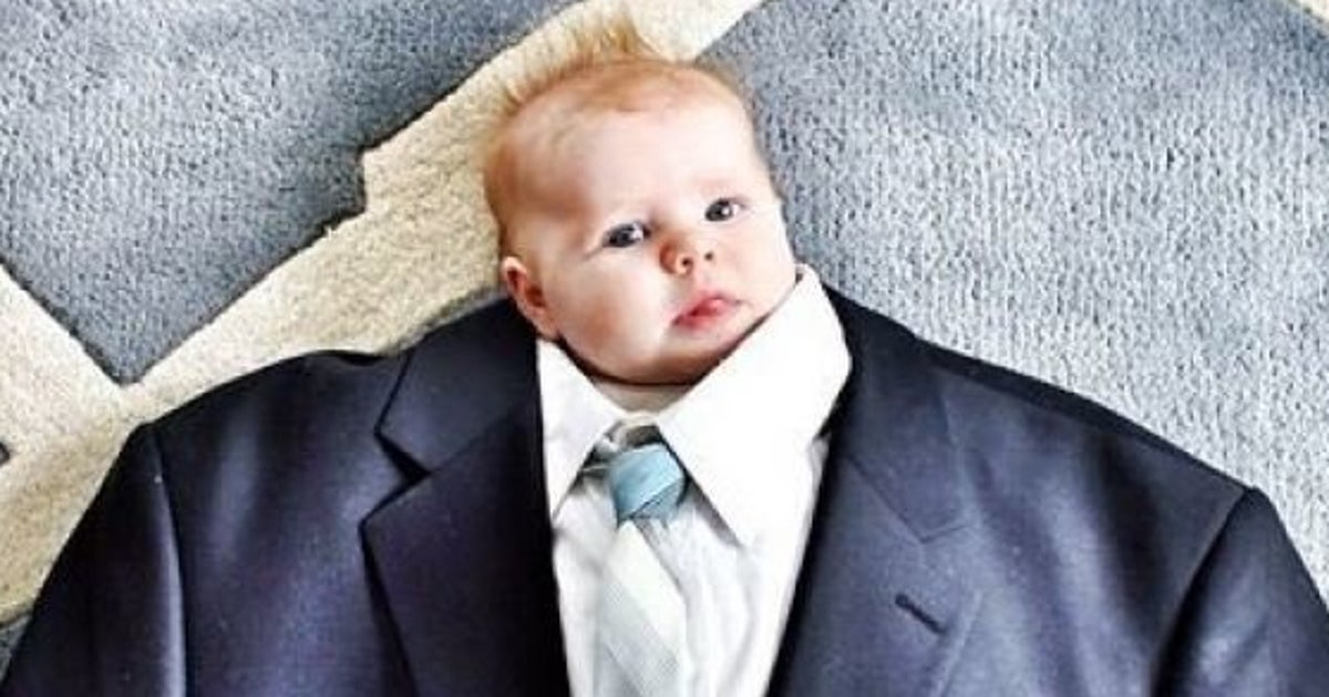 Photos Le Baby Suiting Le Nouveau Phenomene Photo De Bebes En Costume Le Huffpost