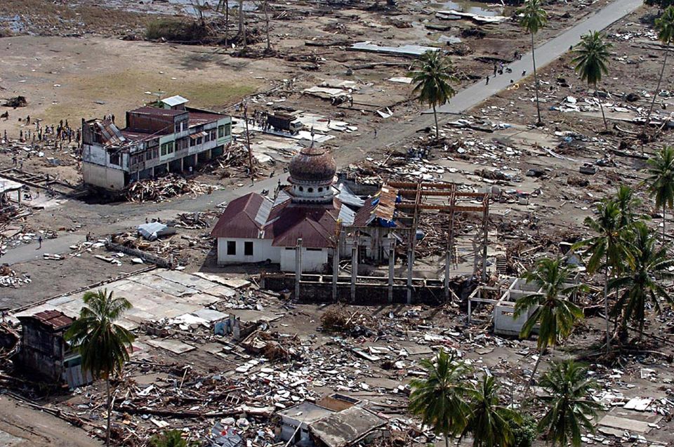PHOTOS Tsunami  en Asie du sud est la m tamorphose de la 