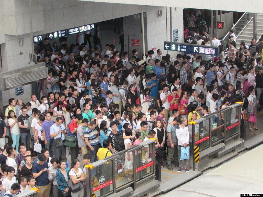 PHOTO. L'évolution du métro de Pékin depuis 2001 résumée en un