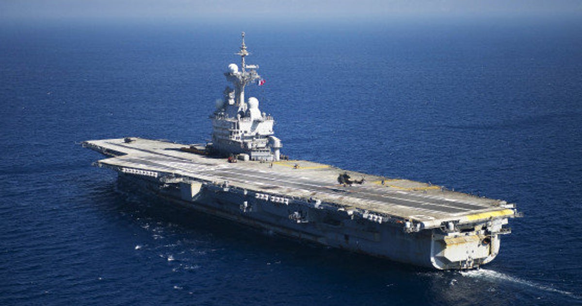 Combien De Porte Avion En France Charles-de-Gaulle: découvrez le porte-avions d'où François Hollande