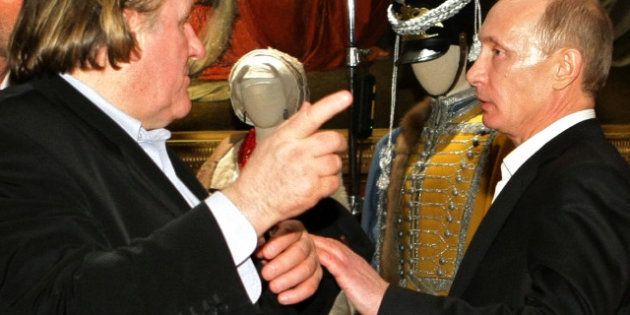Gérard Depardieu est arrivé en Russie pour rencontrer Vladimir