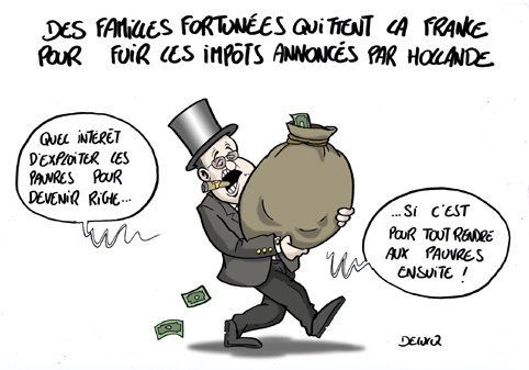 La future réforme fiscale de Hollande fait déjà fuir les
