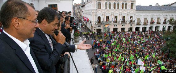 Correa réélu à la tête de l'Equateur avec plus de 56% des
