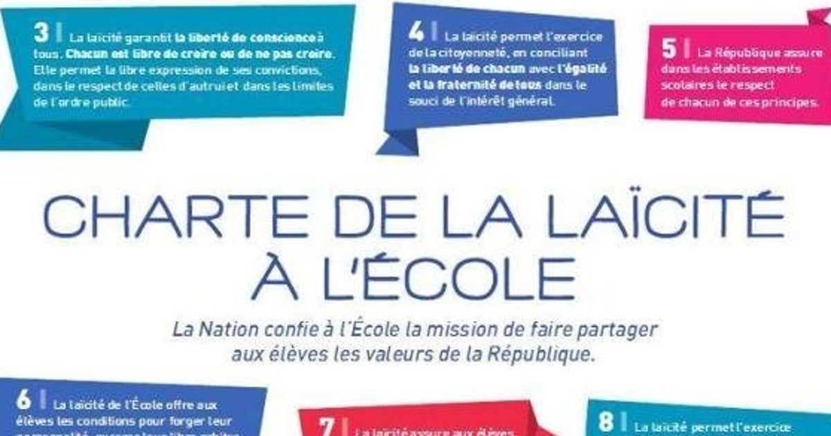 La Charte De La Laicite De Vincent Peillon Arrive Lundi Dans Chaque Ecole Le Huffpost