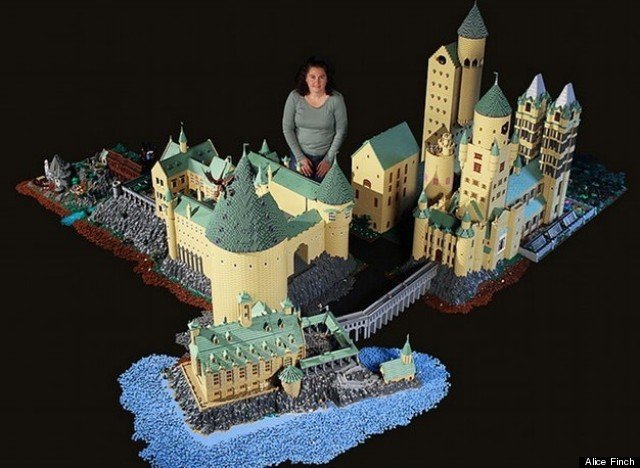chateau de poudlard lego