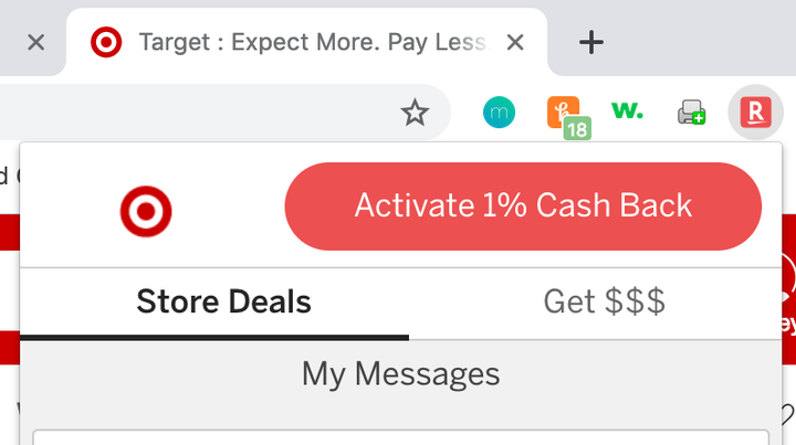 Ebates payless sale