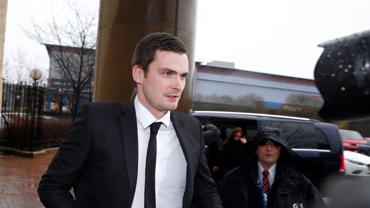 Former England player Adam Johnson is believed to have been released from prison 