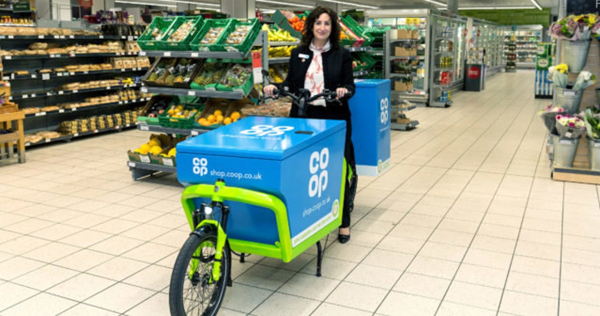 Coop Launches Delivery Service Using Electric Bikes And Your Food