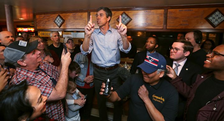 Democratic presidential candidate Beto O'Rourke said he would support a wealth tax.