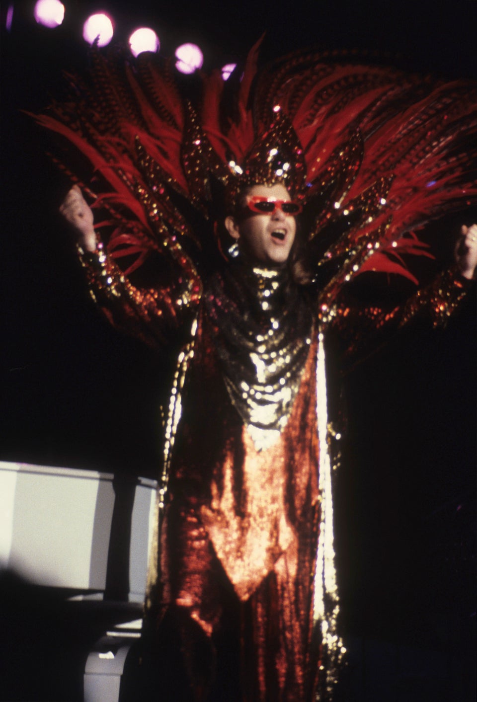 Elton John s Most Gloriously Over The Top Costumes Through The Years HuffPost Life