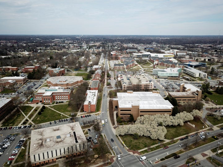 Republicans in North Carolina split the campus of North Carolina A&T to weaken the impact of Democratic votes there.