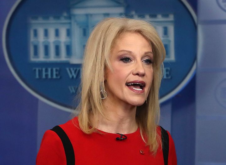 Kellyanne Conway, presidential counselor and a "Badass Woman of Washington," according to CNN.