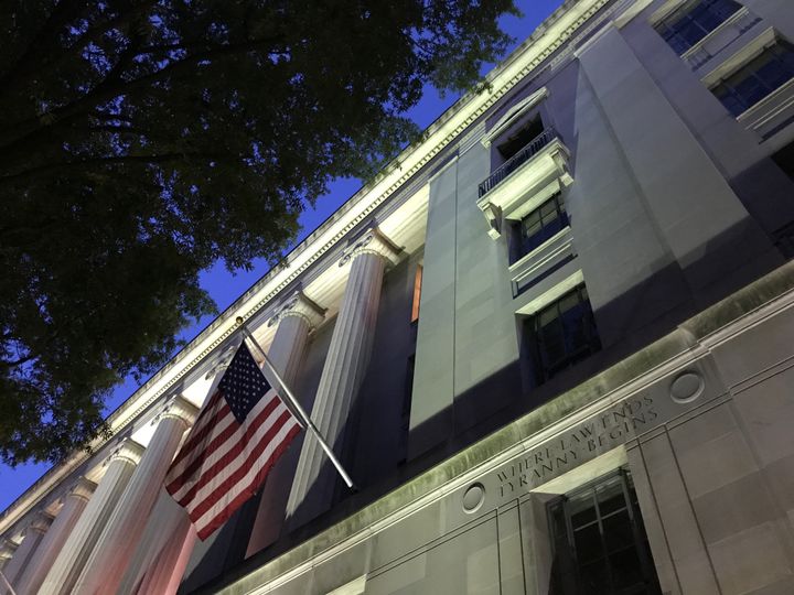 Department of Justice headquarters in Washington, D.C.