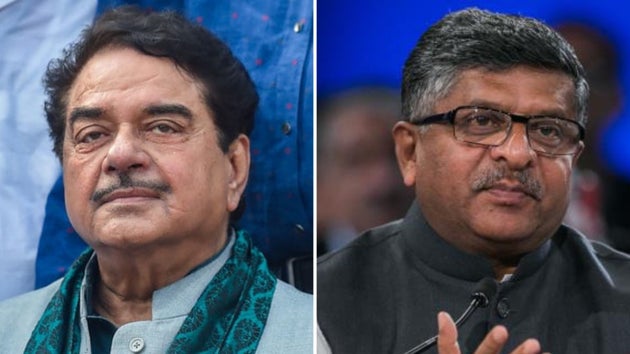 Ravi Shankar Prasad replaces Shatrughan Sinha in