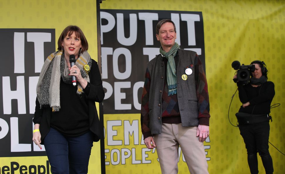 Labour MP Jess Phillips and Tory MP and former Attorney General Dominic Grieve
