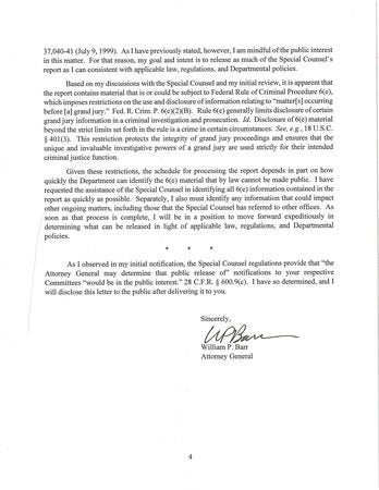 El informe del fiscal Mueller no halla vínculos entre la campaña de Trump y