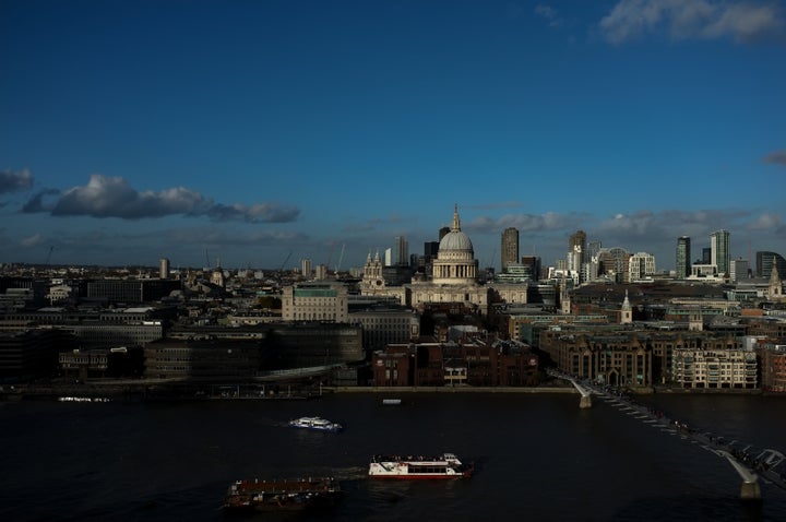 The view of London's skyline from the Tate Modern, one of the four Tate galleries. “We do not think it right to seek or
