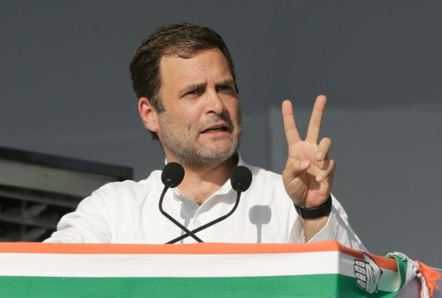 Congress President Rahul Gandhi in a file