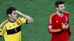 Iker Casillas vacila a Gerard Piqué por sus