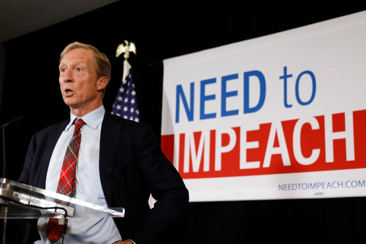 Tom Steyer argues his work in 2018 shows that winning elections is all about that base for Democrats.