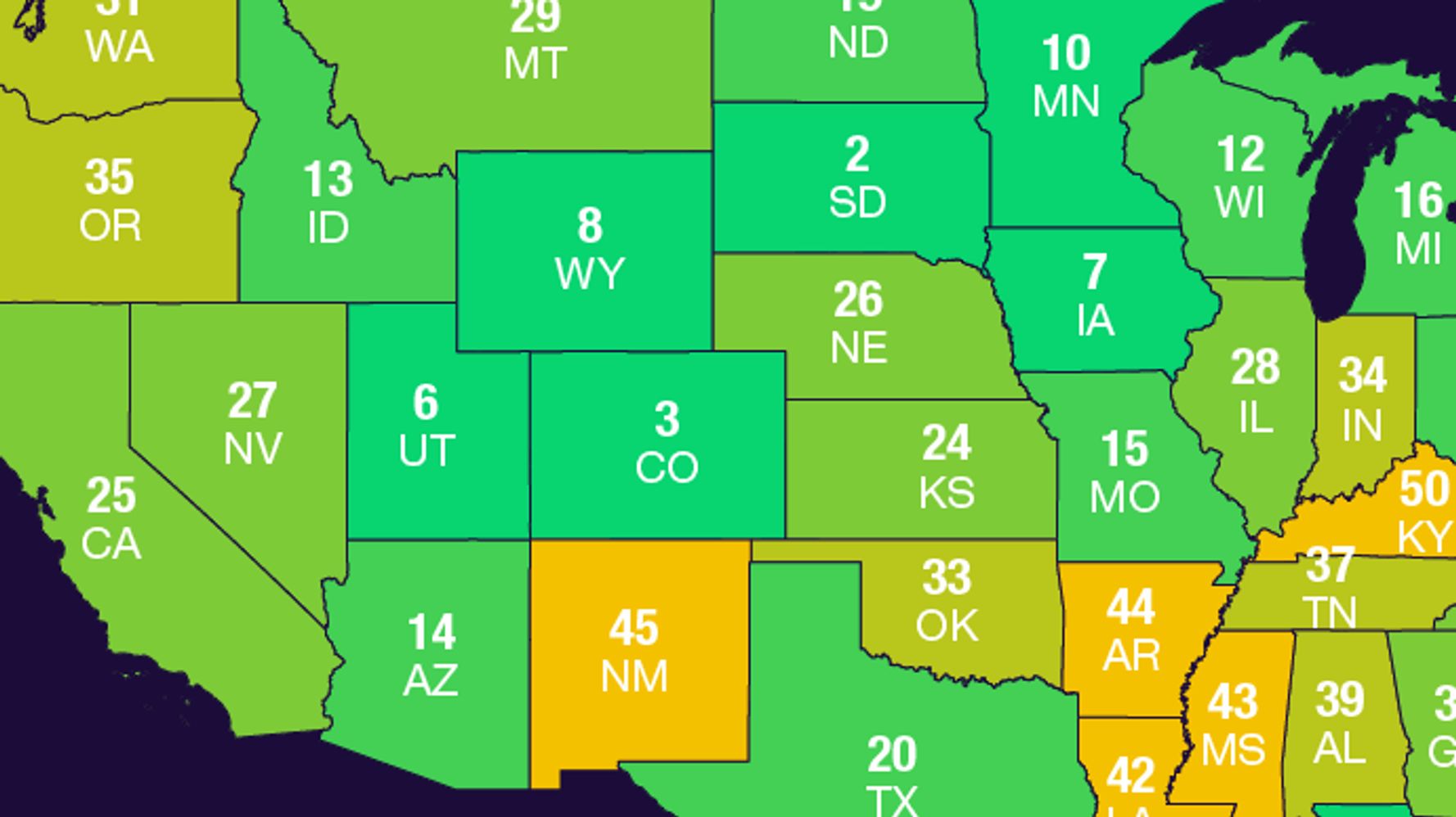 The Best And Worst States For Retirement, Ranked | HuffPost Canada Money