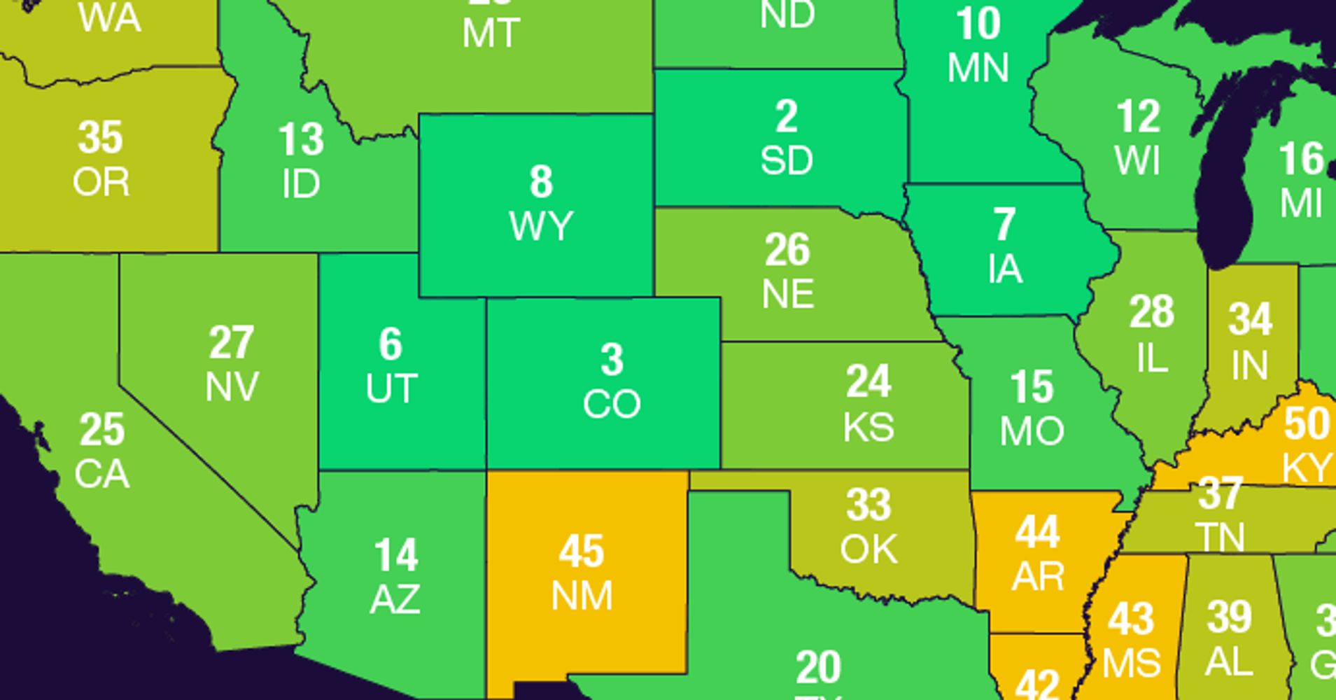 The Best And Worst States For Retirement, Ranked | HuffPost Life