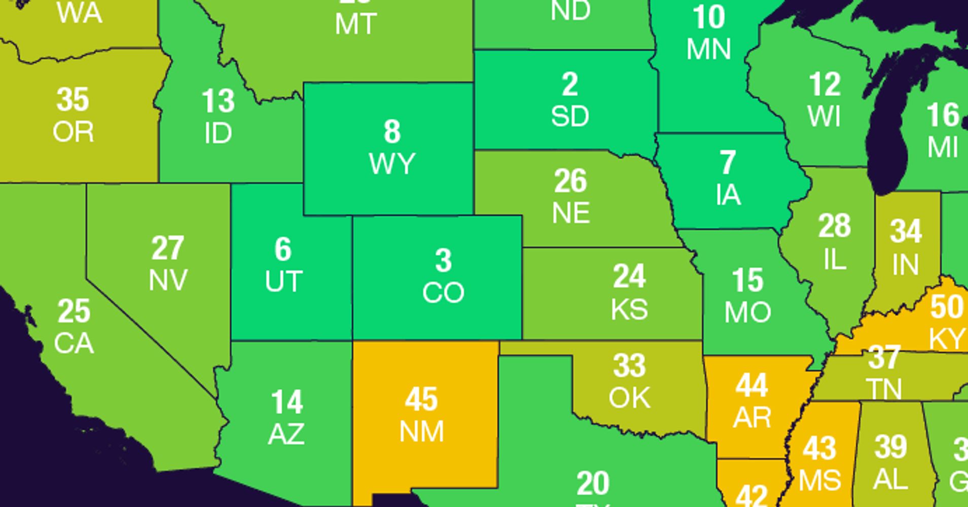 the-best-and-worst-states-for-retirement-ranked-huffpost-life