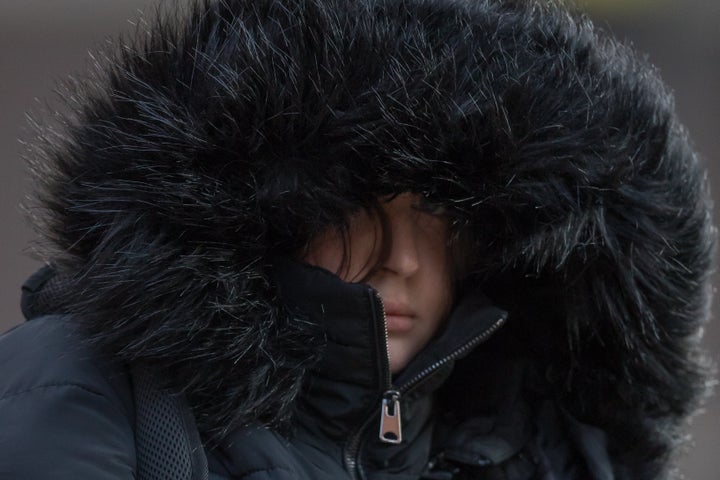 <strong>Alice Cutter 22, leaves Birmingham Crown Court where she is on trial with three others, accused of being members of the banned Neo-Nazi group National Action.</strong>