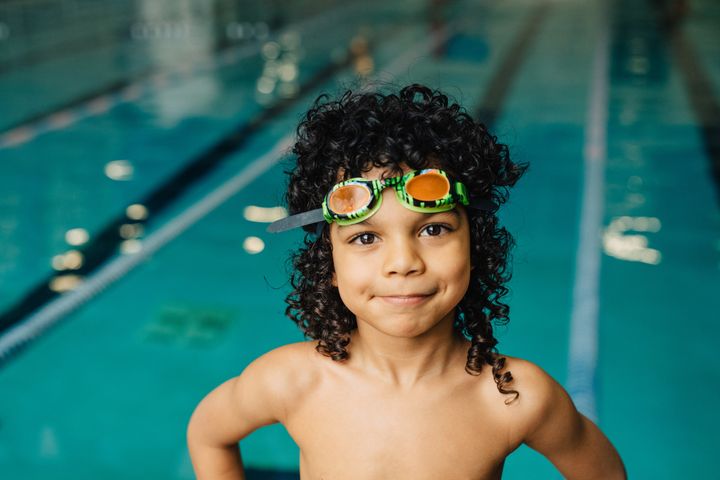 Ojore, age 5: "The hardest part of swimming is trying not to count to four. I am only supposed to count to three and then breathe."
